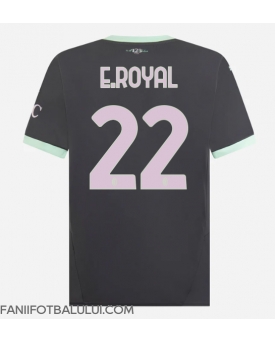 AC Milan Emerson Royal #22 Tricou Fotbal Replică 2024-25 Barbati Treilea